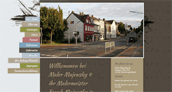 Desktop Screenshot of maler-majewsky.de